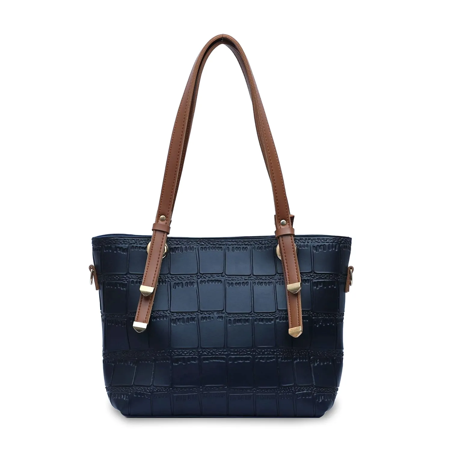 Crocodile Tote Blue Bagset