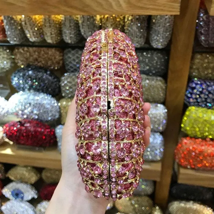 Crystal Cocktail Clutch Evening Bag