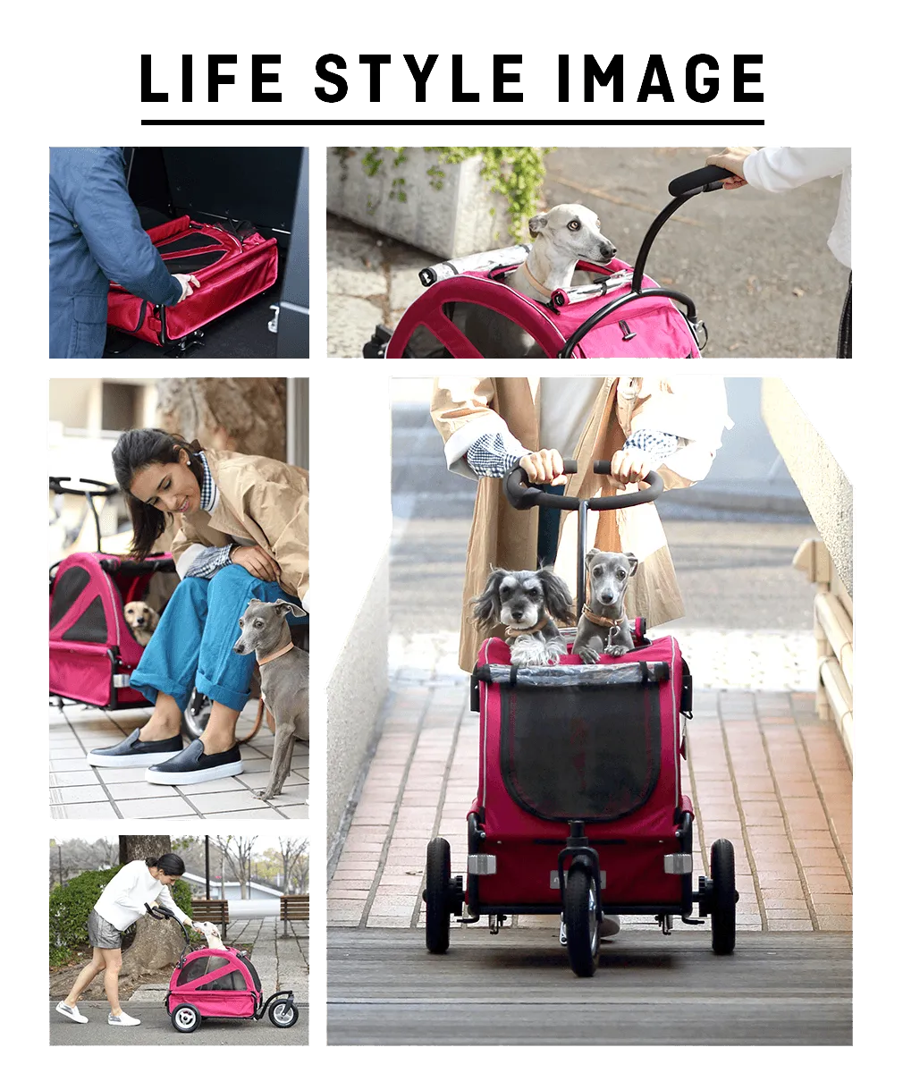 Cube Twinkle Pet Stroller from AirBuggy