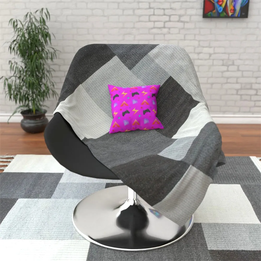 Cushion - Gamers Play Pink