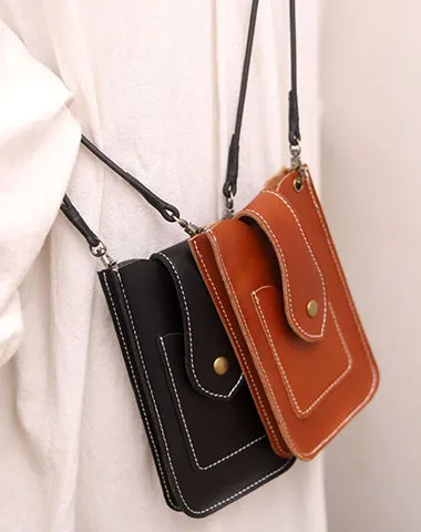 Cute Leather Bag for Phone and Purse Womens Cross Body Purse for Cell Phone Smartphone Crossbody Bag