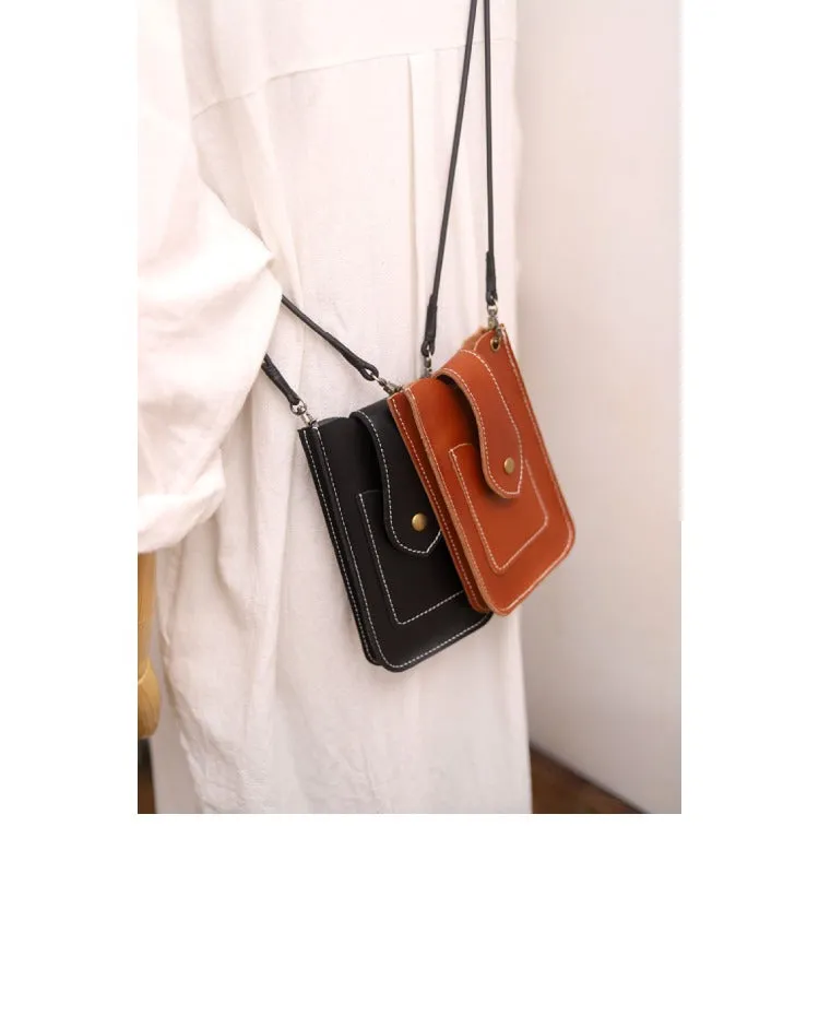 Cute Leather Bag for Phone and Purse Womens Cross Body Purse for Cell Phone Smartphone Crossbody Bag