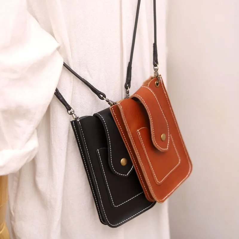 Cute Leather Bag for Phone and Purse Womens Cross Body Purse for Cell Phone Smartphone Crossbody Bag