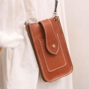 Cute Leather Bag for Phone and Purse Womens Cross Body Purse for Cell Phone Smartphone Crossbody Bag