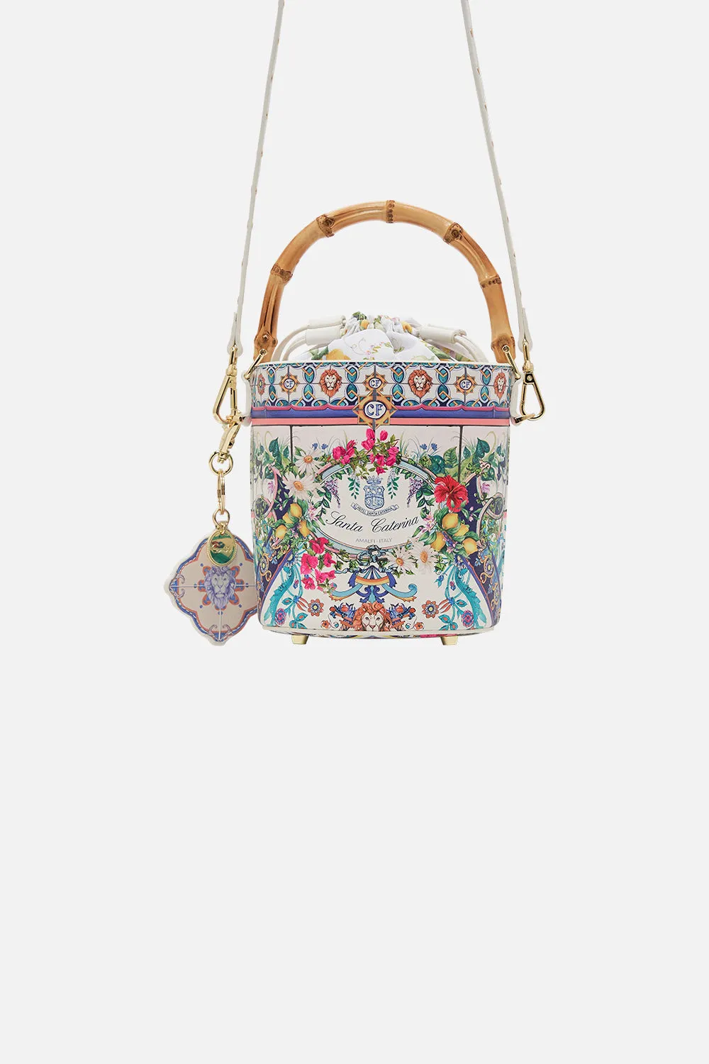 DRAWSTRING BUCKET BAG AMALFI AMORE