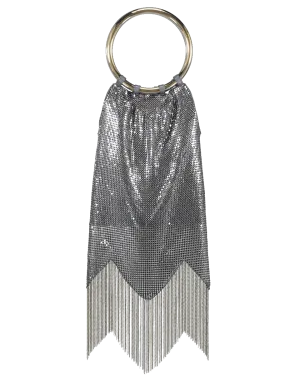 Duotone Fringe Bracelet Bag