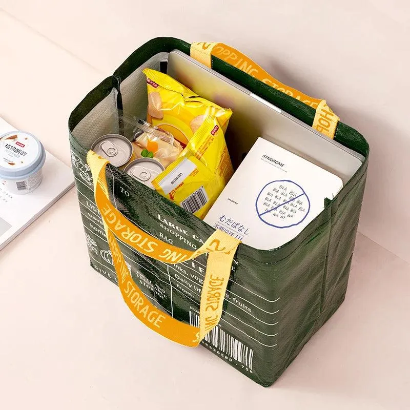 Eco-Conscious Japanese Reusable Grocery Tote: Stylish & Washable Solution