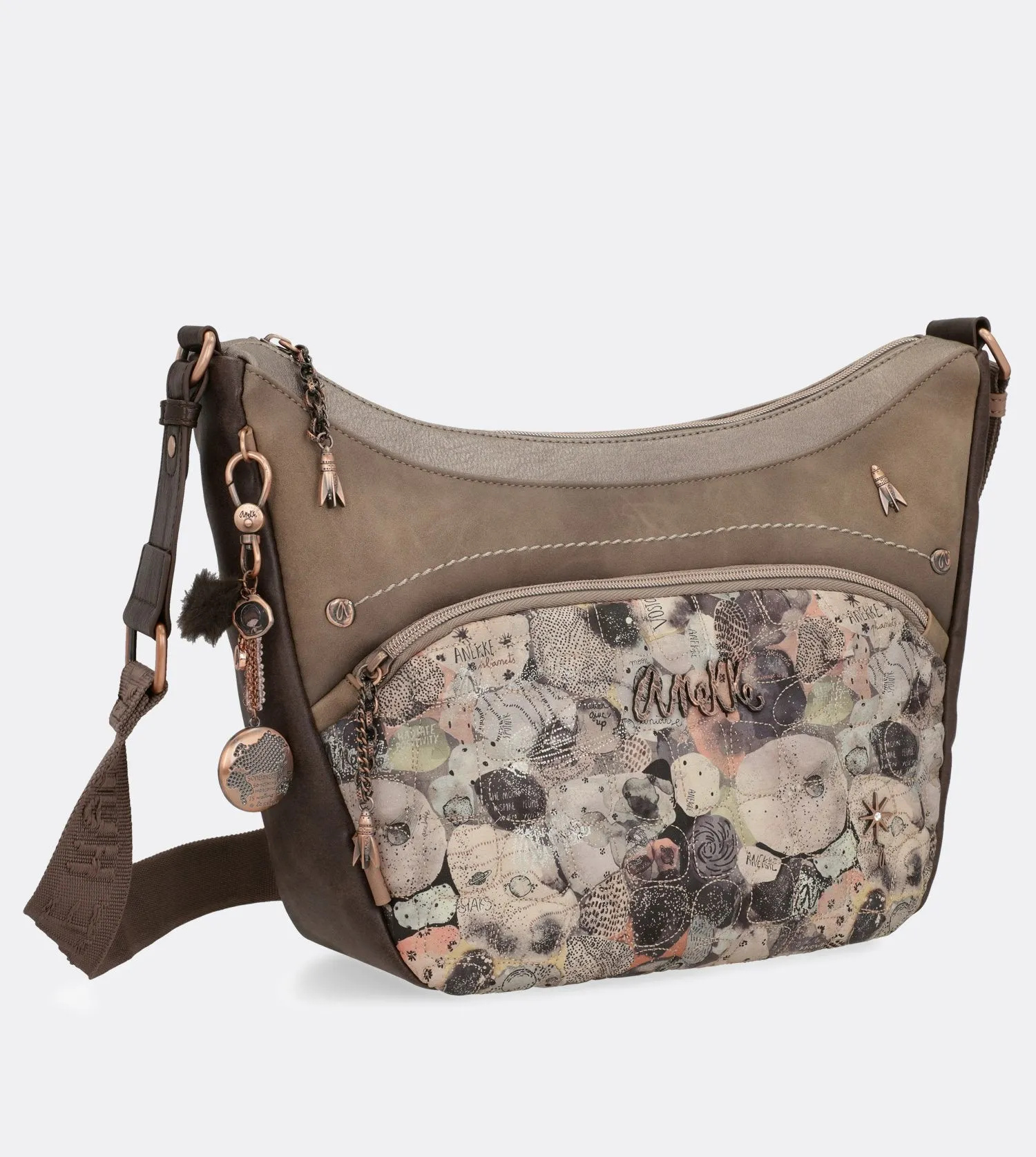 Elegant large universe crossbody bag