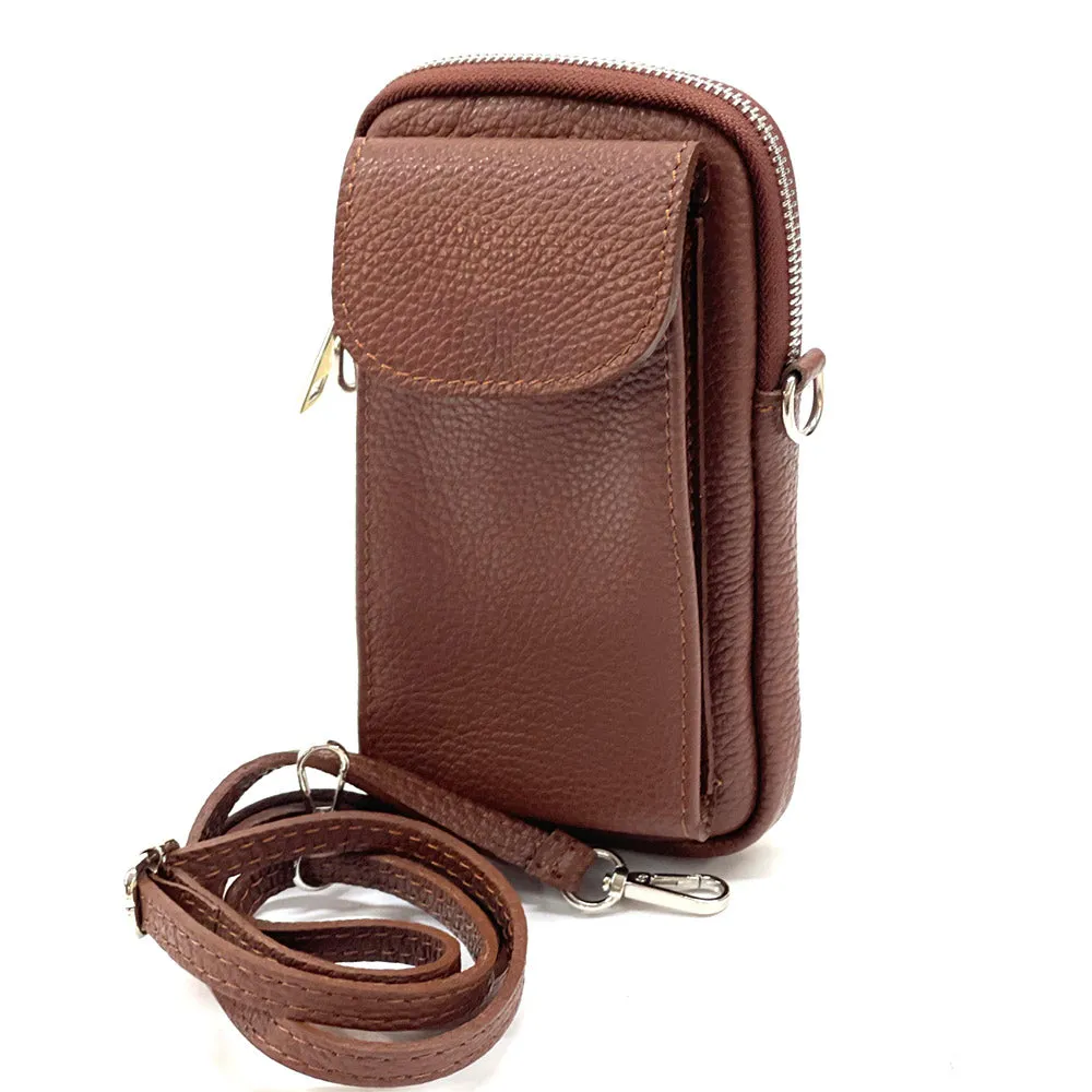 Elettra Leather phone holder