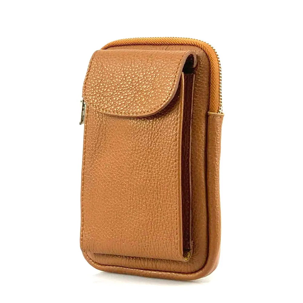 Elettra Leather phone holder