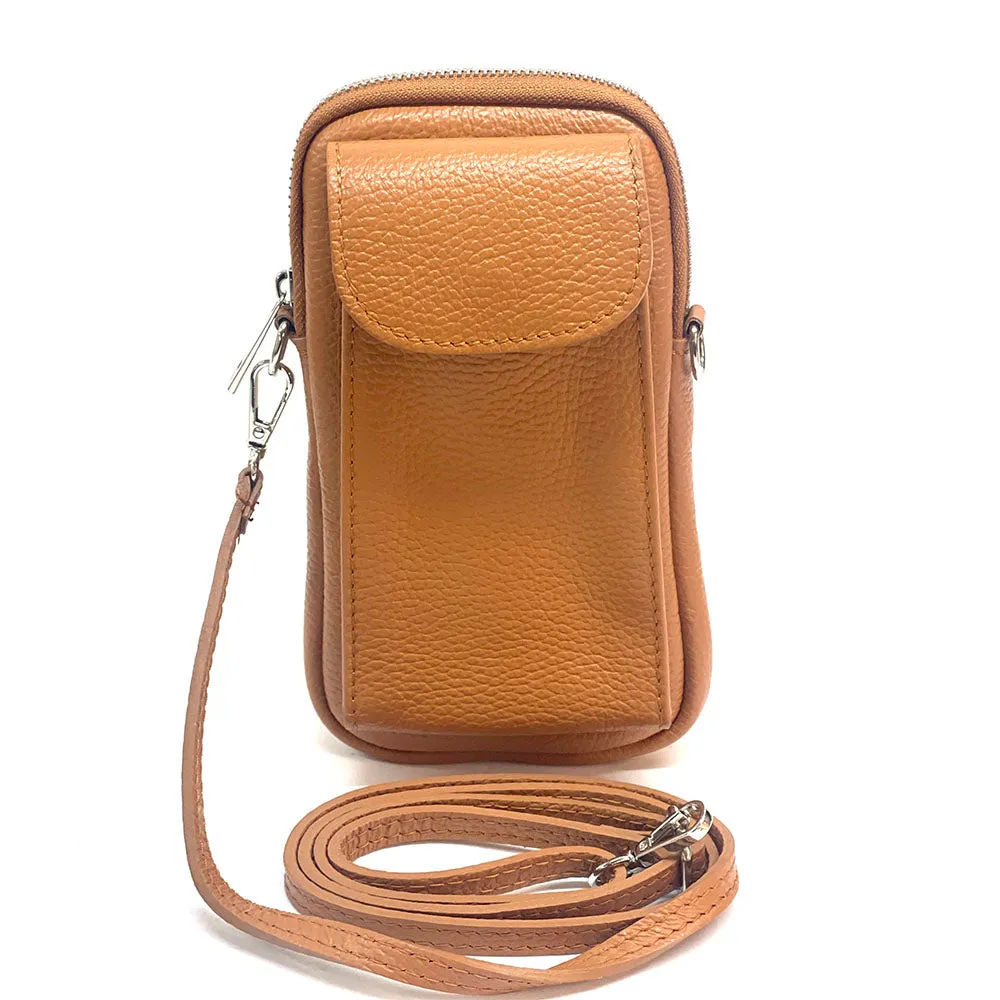 Elettra Leather phone holder