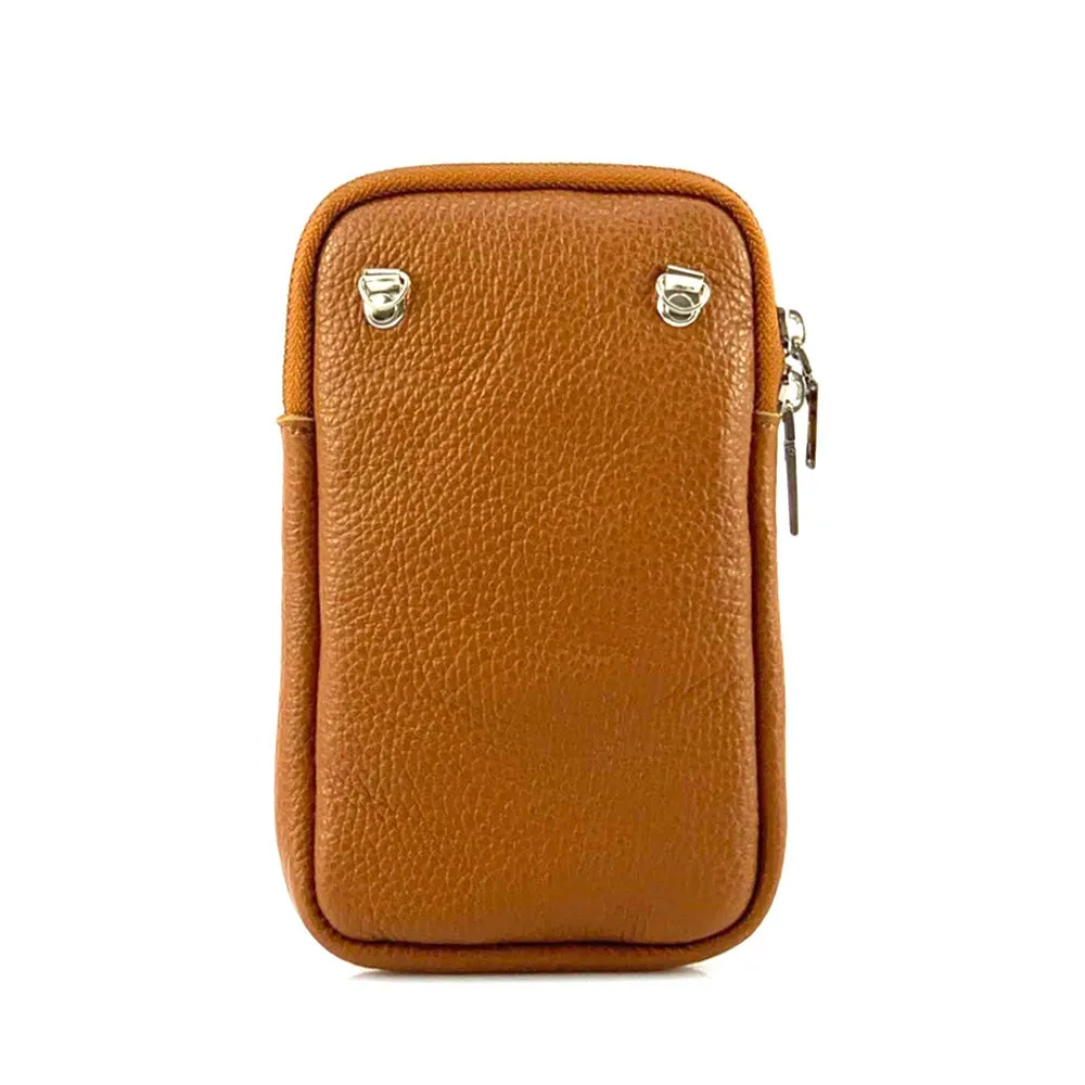 Elettra Leather phone holder