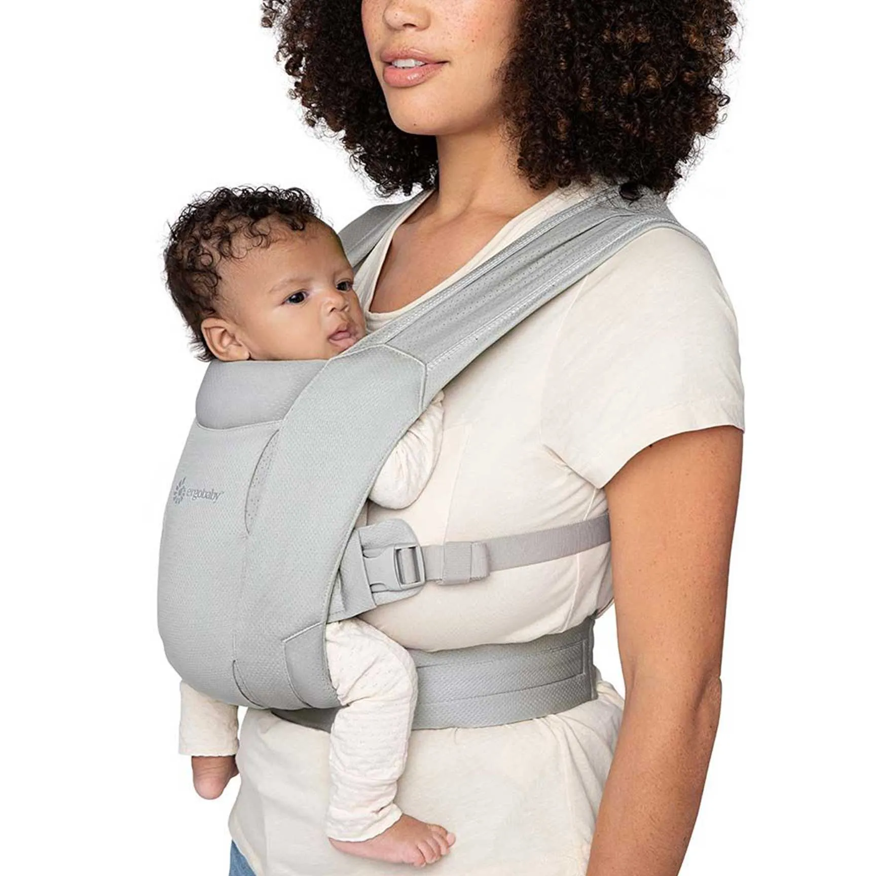 Ergobaby Embrace Soft Air Mesh in Soft Grey