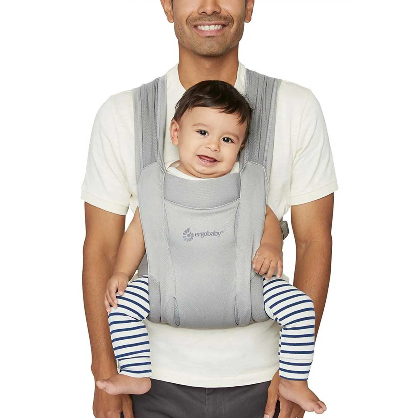 Ergobaby Embrace Soft Air Mesh in Soft Grey