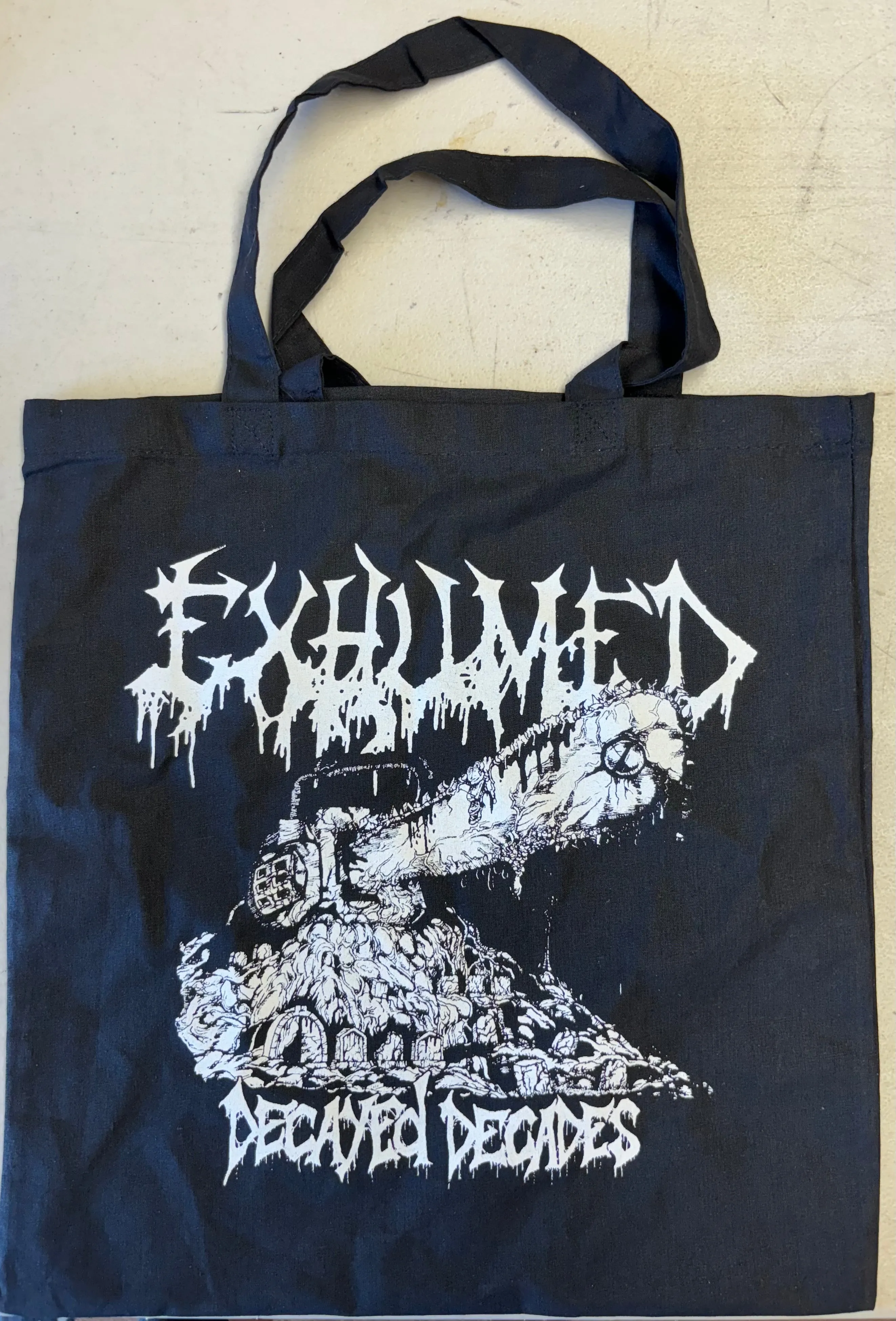 EXHUMED "Decayed Decades" Record tote