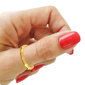 Exquisite 18k Gold Thumb Ring From Pc Chandra Jewellers