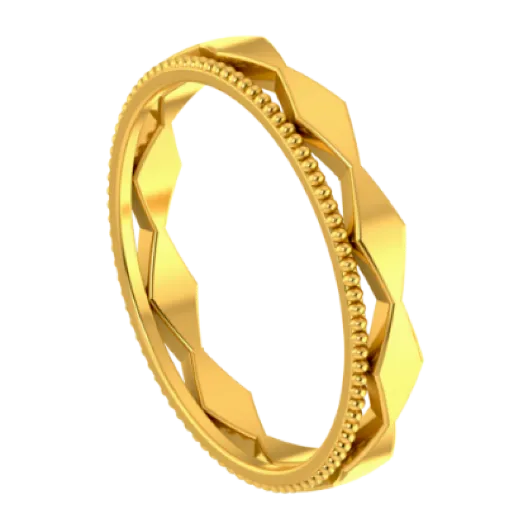 Exquisite 18k Gold Thumb Ring From Pc Chandra Jewellers