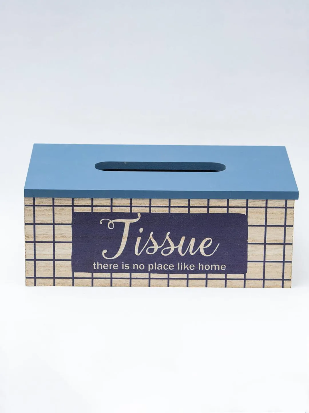 Exquisite Blue Tissue Holder Box For Home