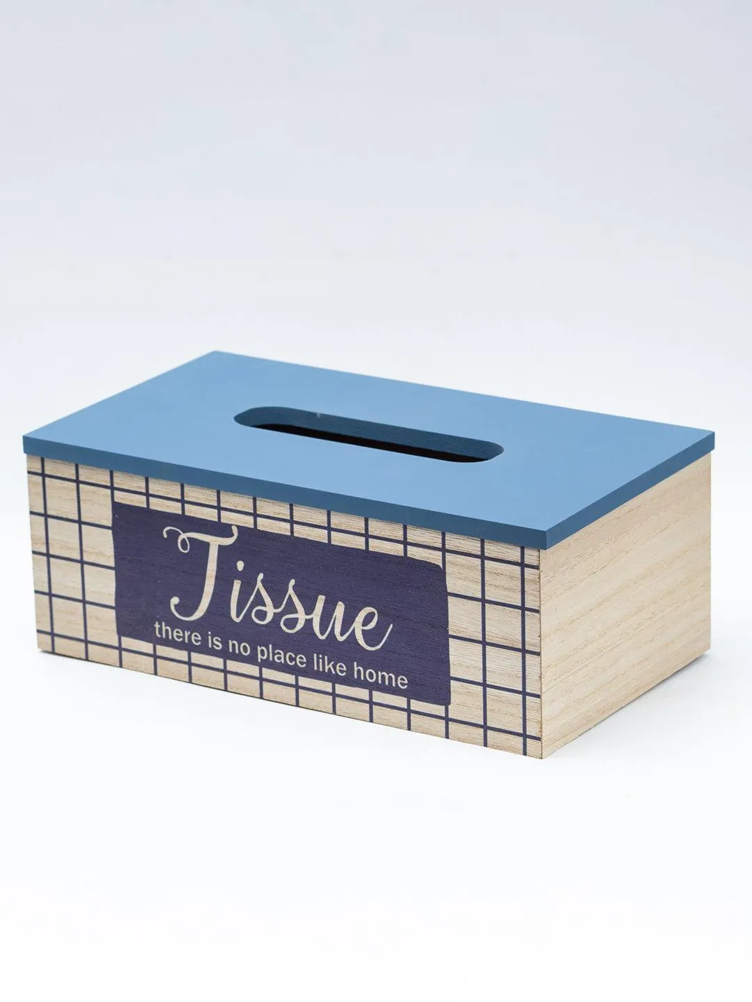 Exquisite Blue Tissue Holder Box For Home