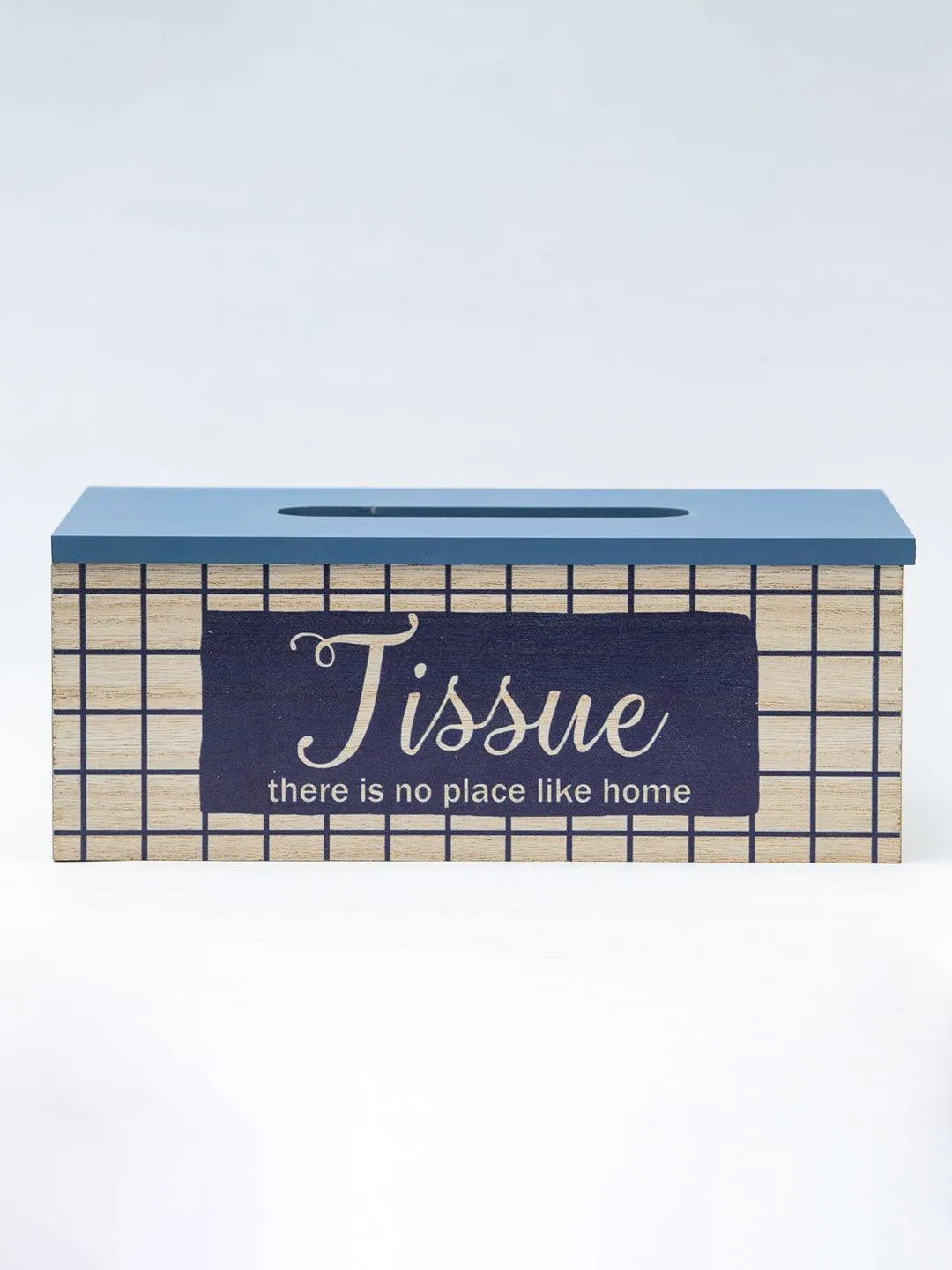 Exquisite Blue Tissue Holder Box For Home