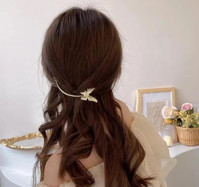 Exquisite Butterfly Hair Clip