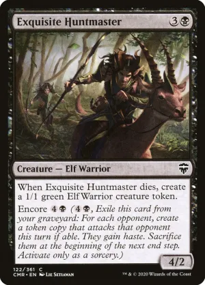 Exquisite Huntmaster (CMR-122) - Commander Legends [Common]