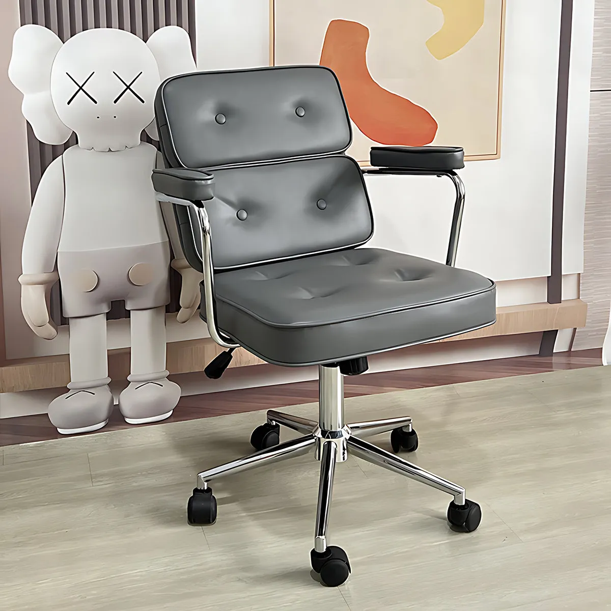 Exquisite Office Chair Ergonomic Computer Chair with Backrest