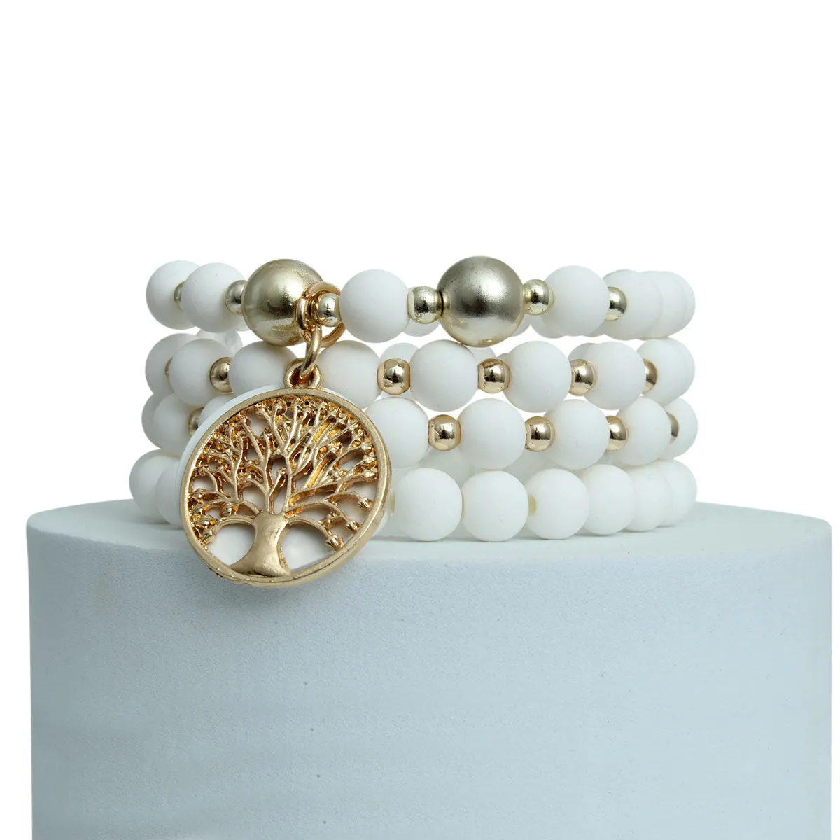 Exquisite White Bracelet Set: Elegance Redefined for Women