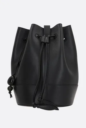 extra large bucket bag in nappa