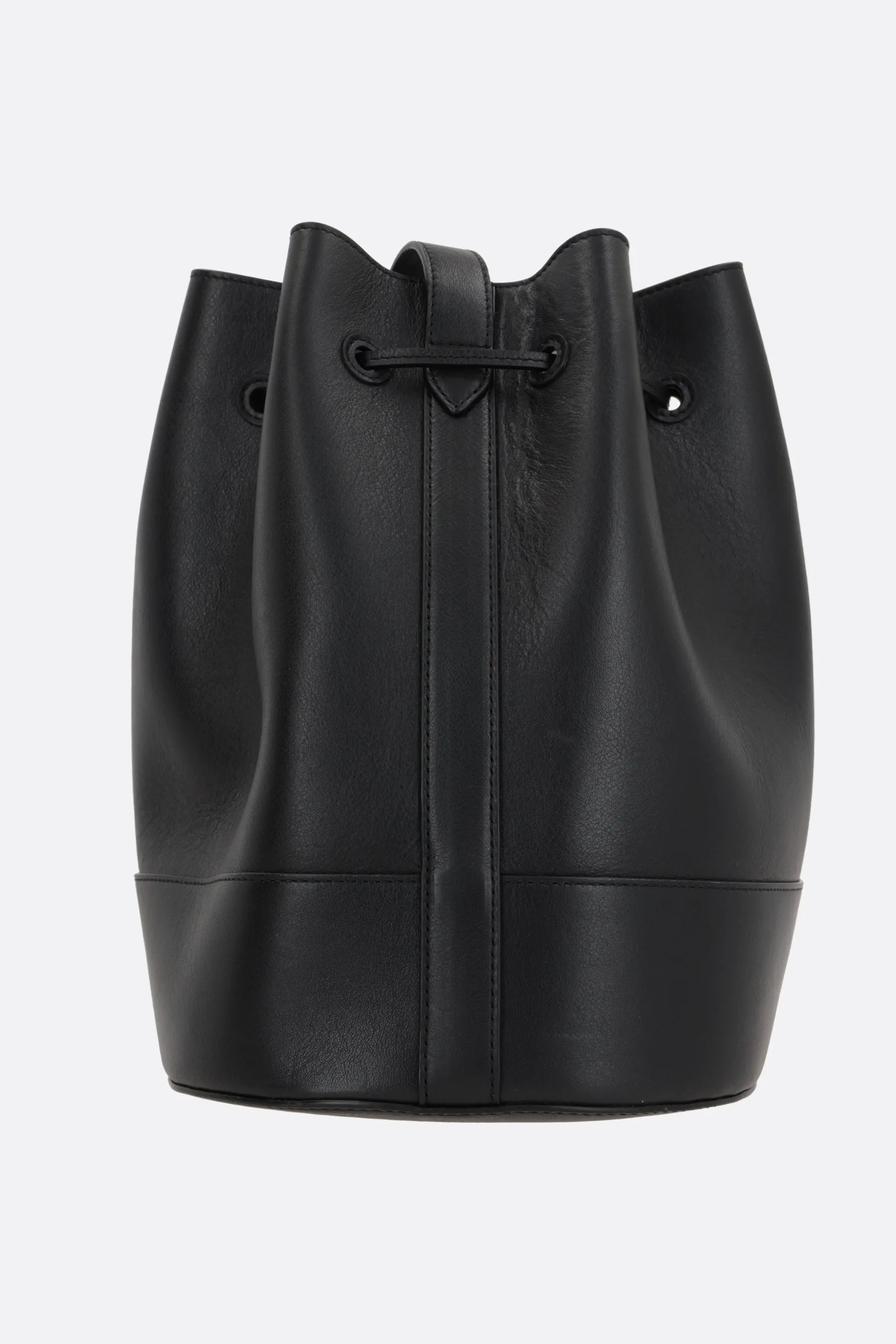 extra large bucket bag in nappa