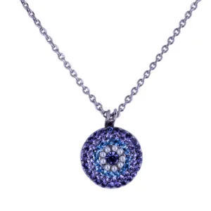 Extra Luxurious Pavé Pendant in "Electric Blue" *Custom*