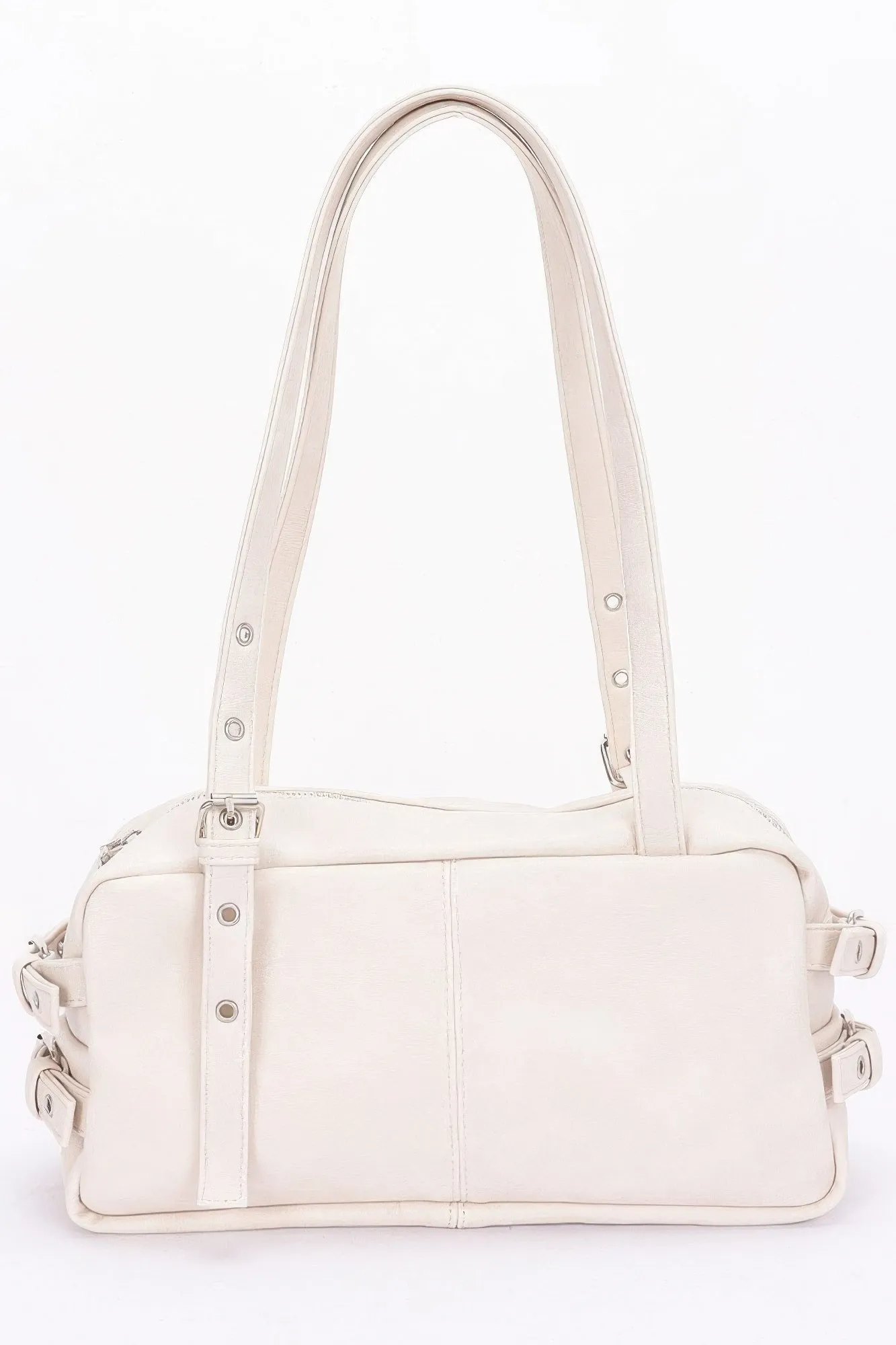 Faux Leather Sport Bag