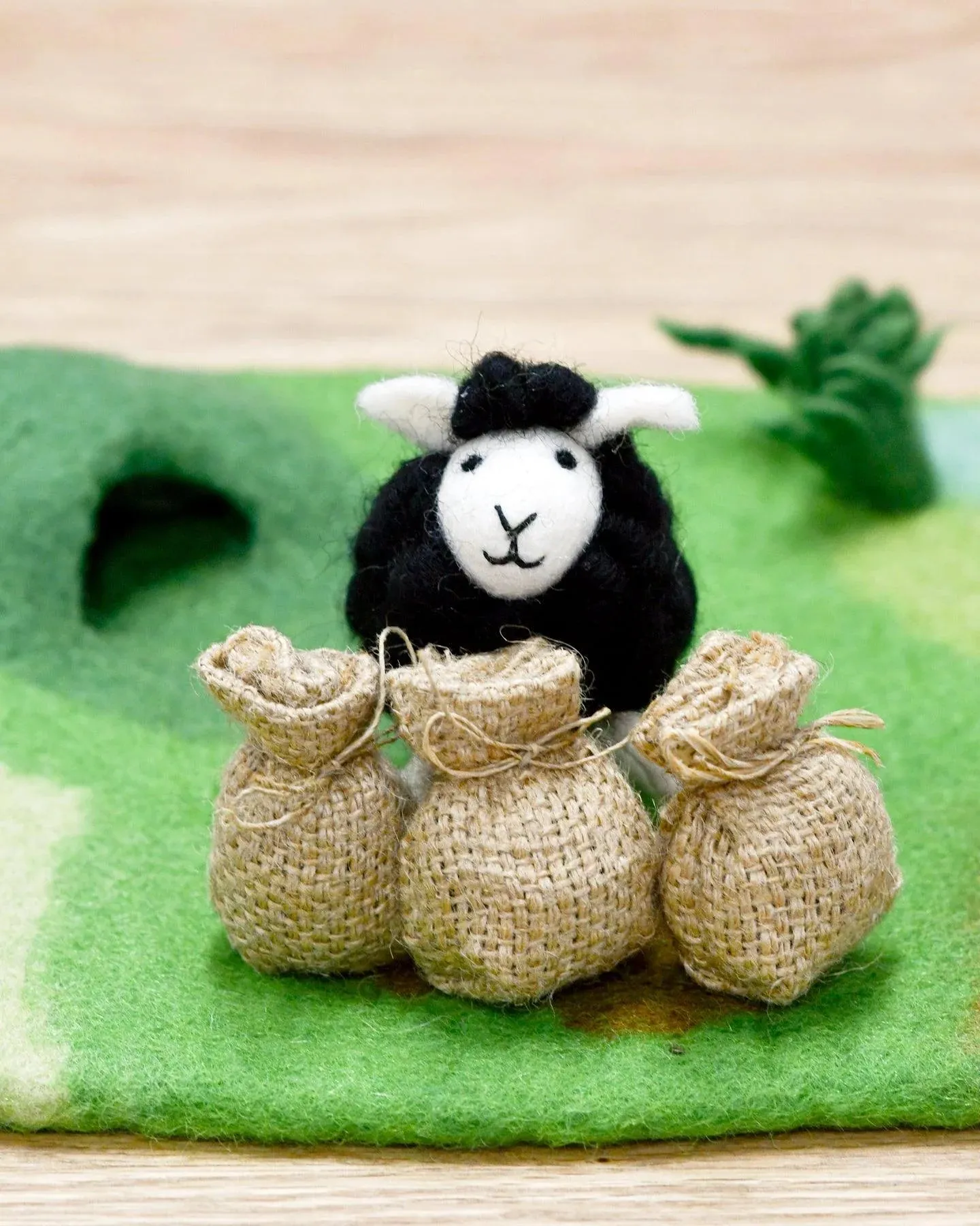 Felt Baa Baa Black Sheep Toy