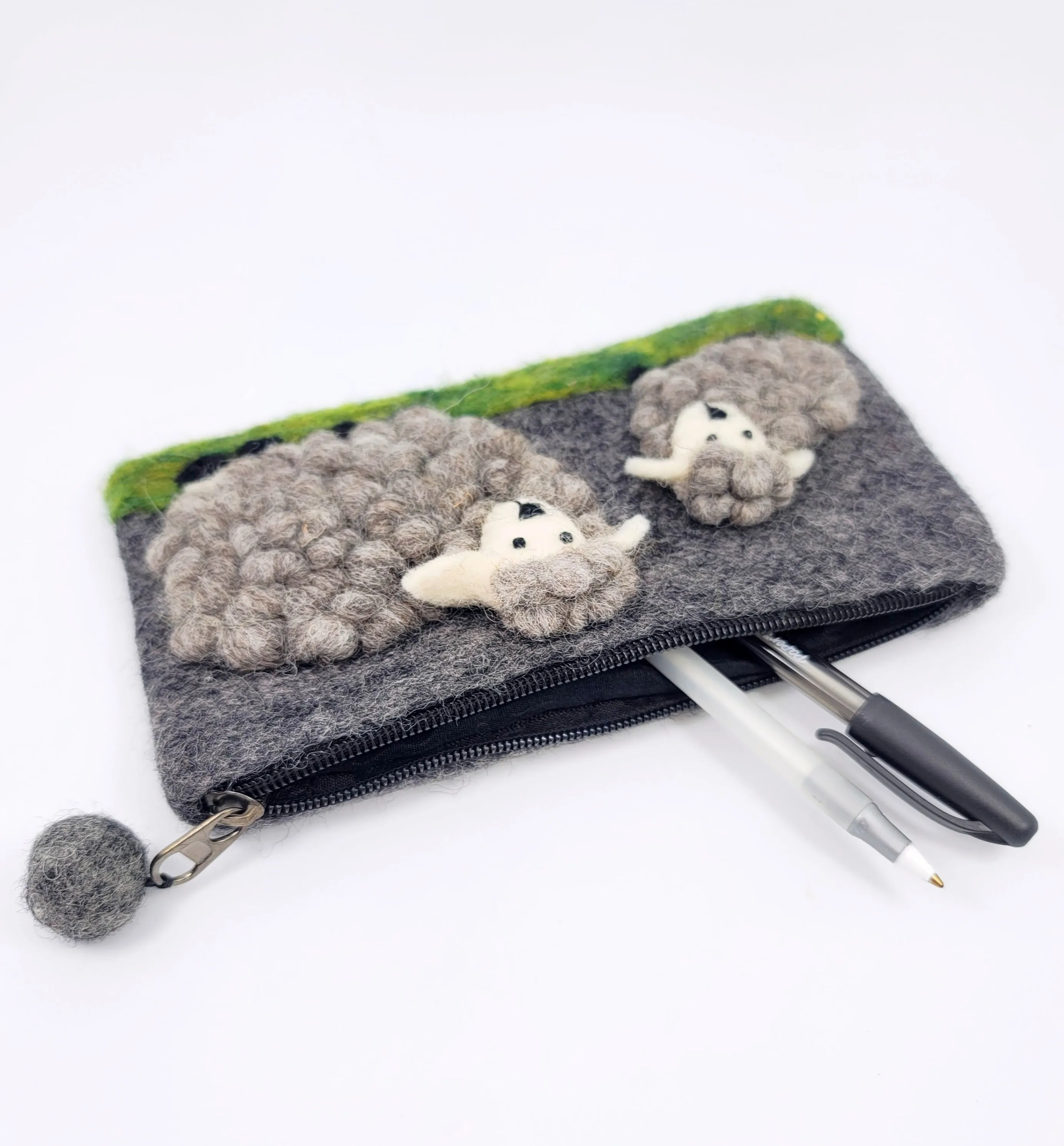 Felt Sheep Purse