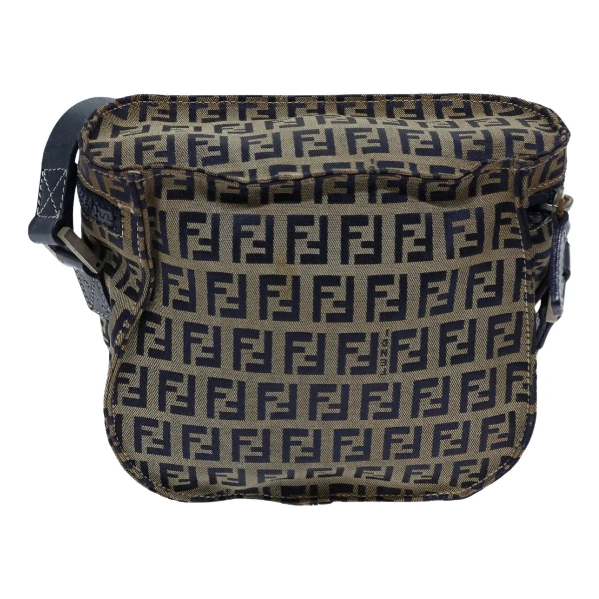 Fendi Zucchino  Canvas Shoulder Bag ()