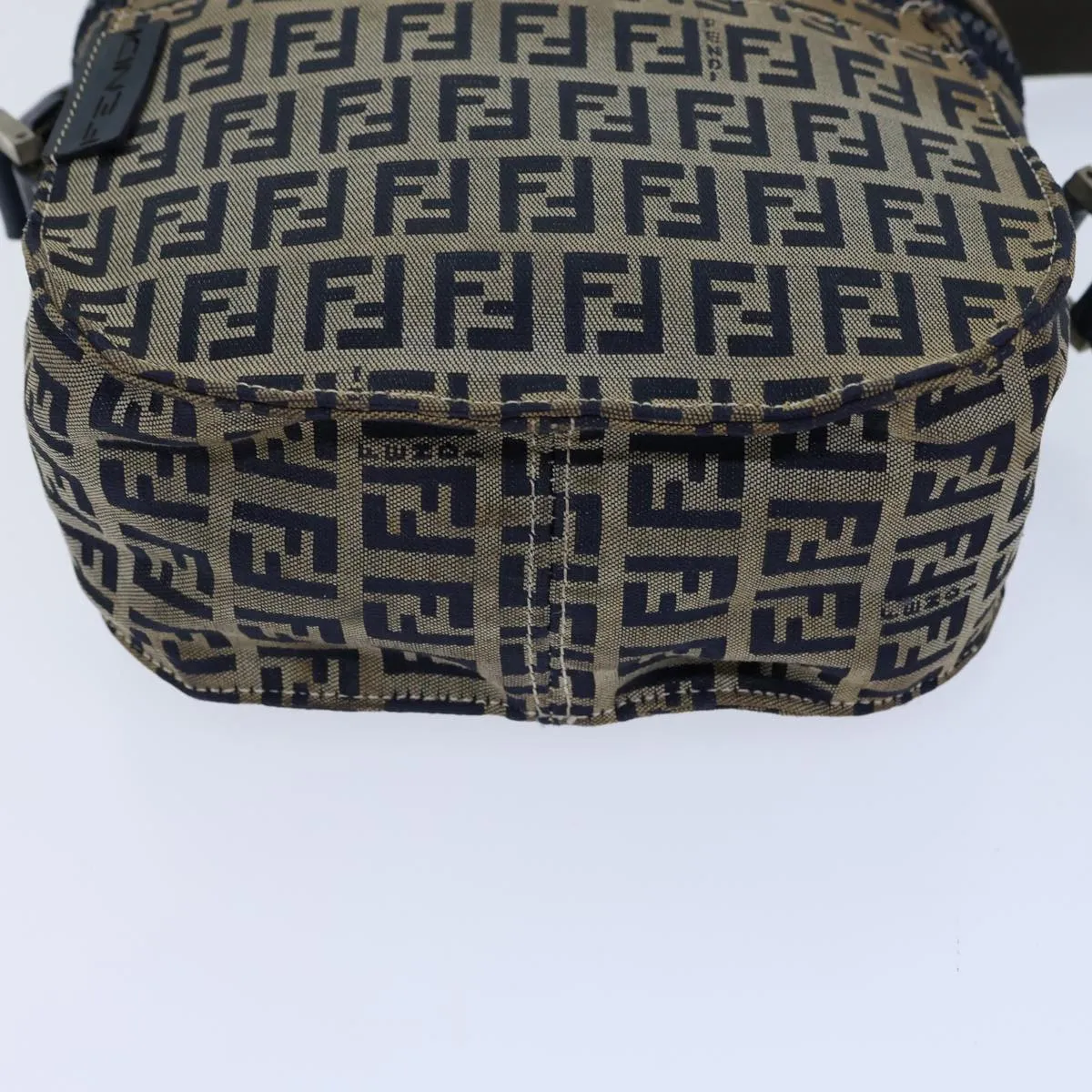 Fendi Zucchino  Canvas Shoulder Bag ()