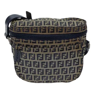 Fendi Zucchino  Canvas Shoulder Bag ()