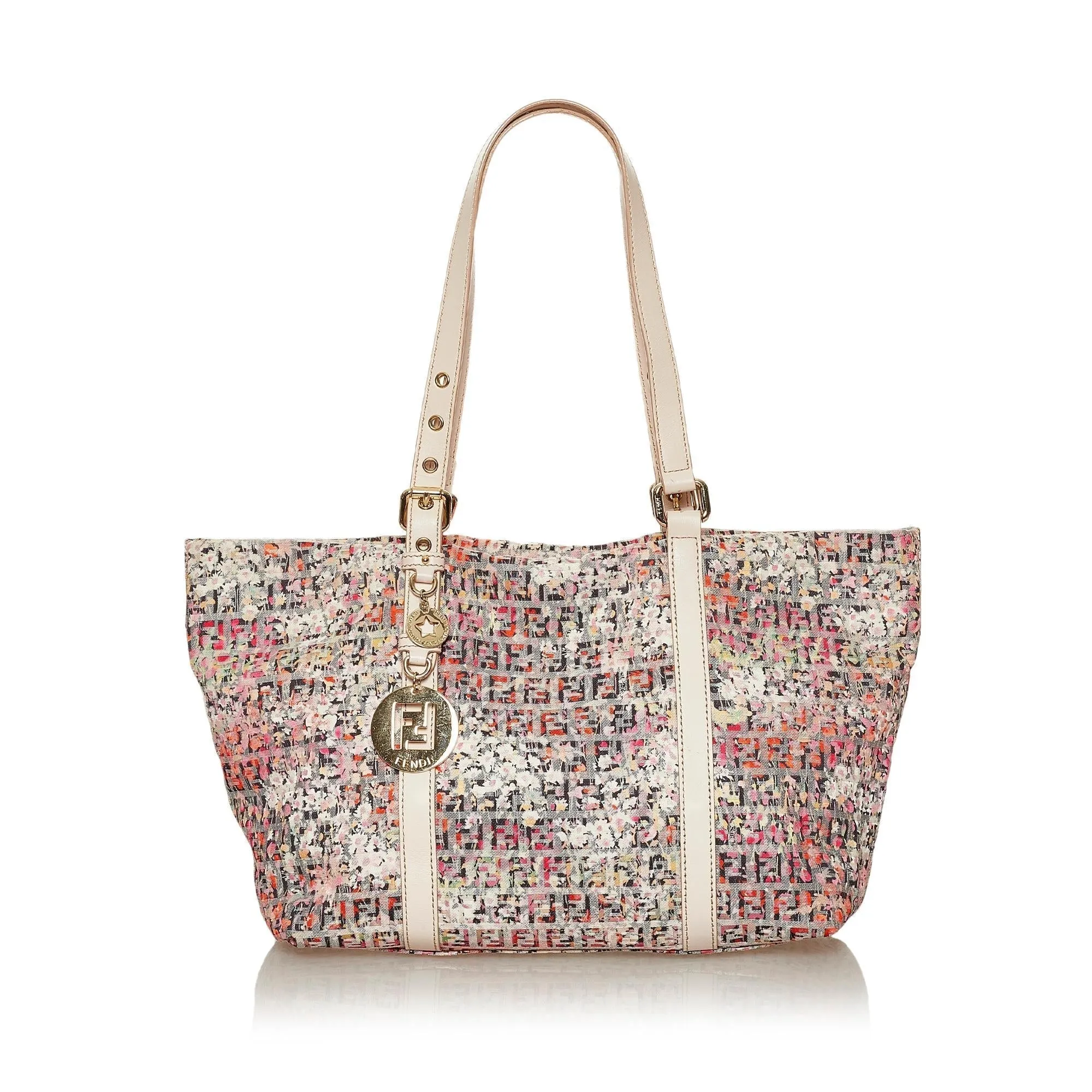 Fendi Zucchino Floral Tote Bag (SHG-28531)