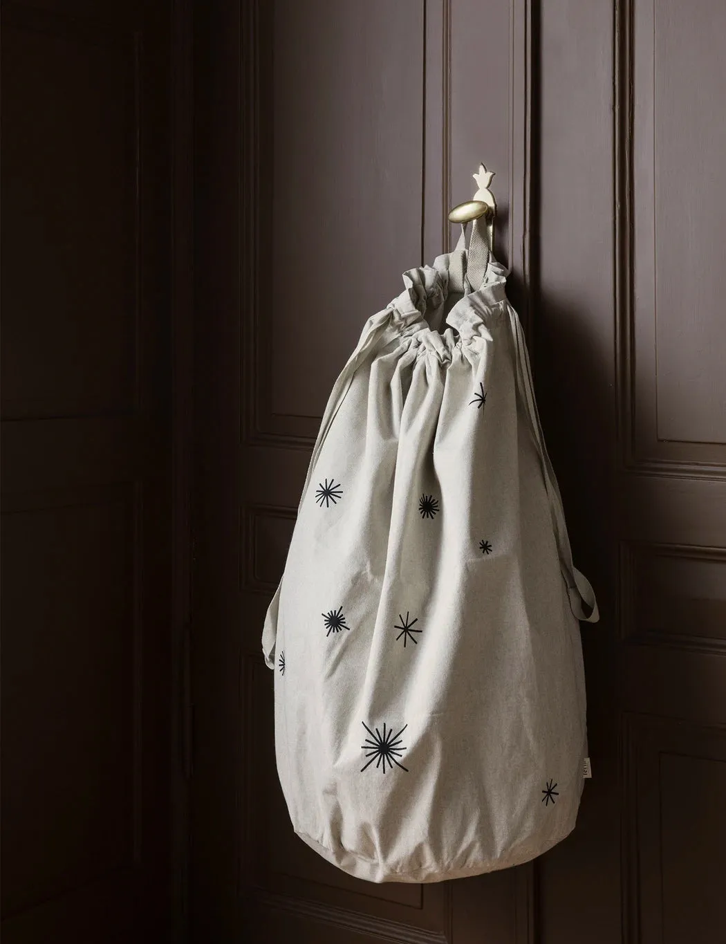 Ferm Living Star Christmas Bag - Natural