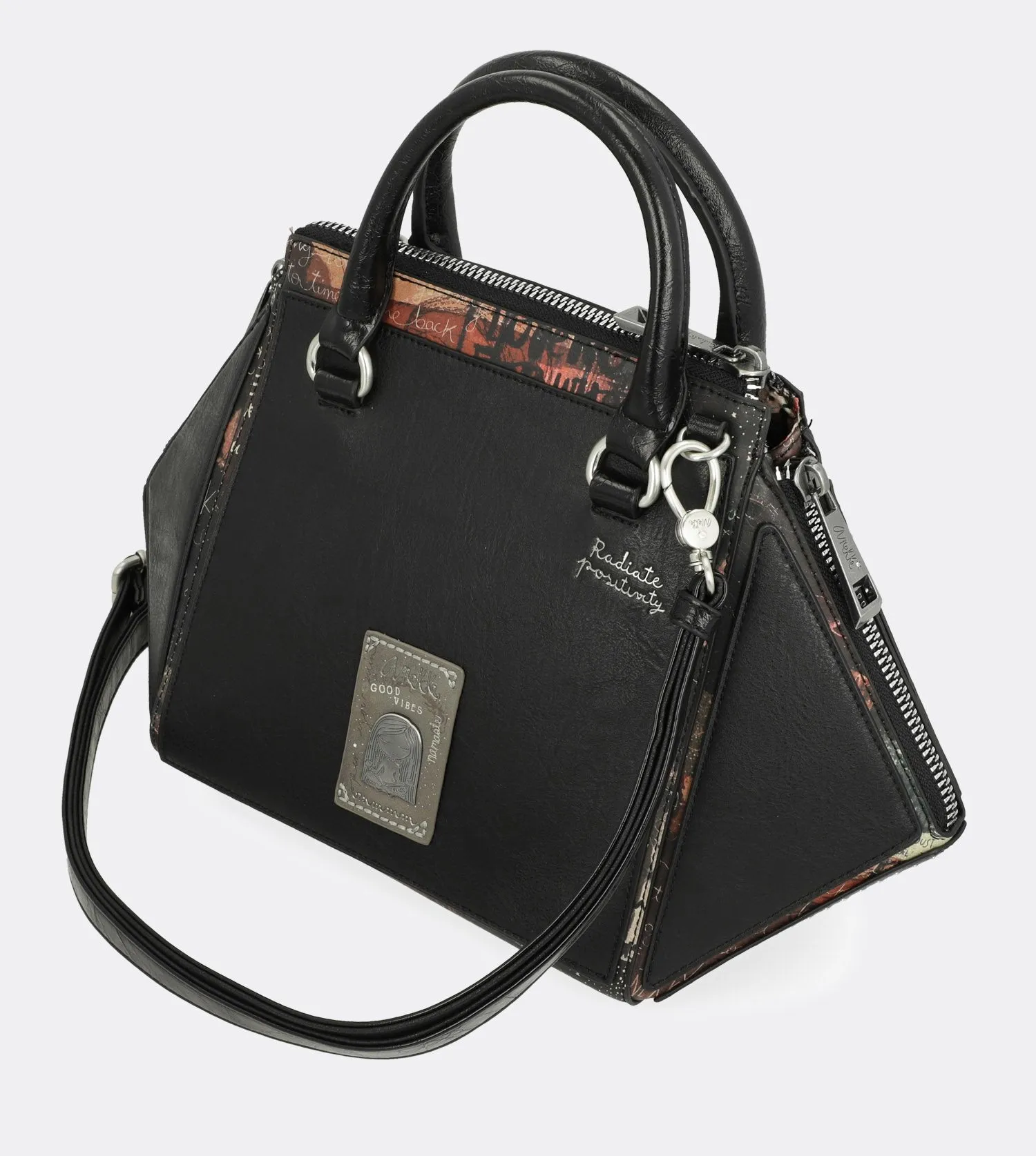 Gorgeous spirit convertible two handle bag