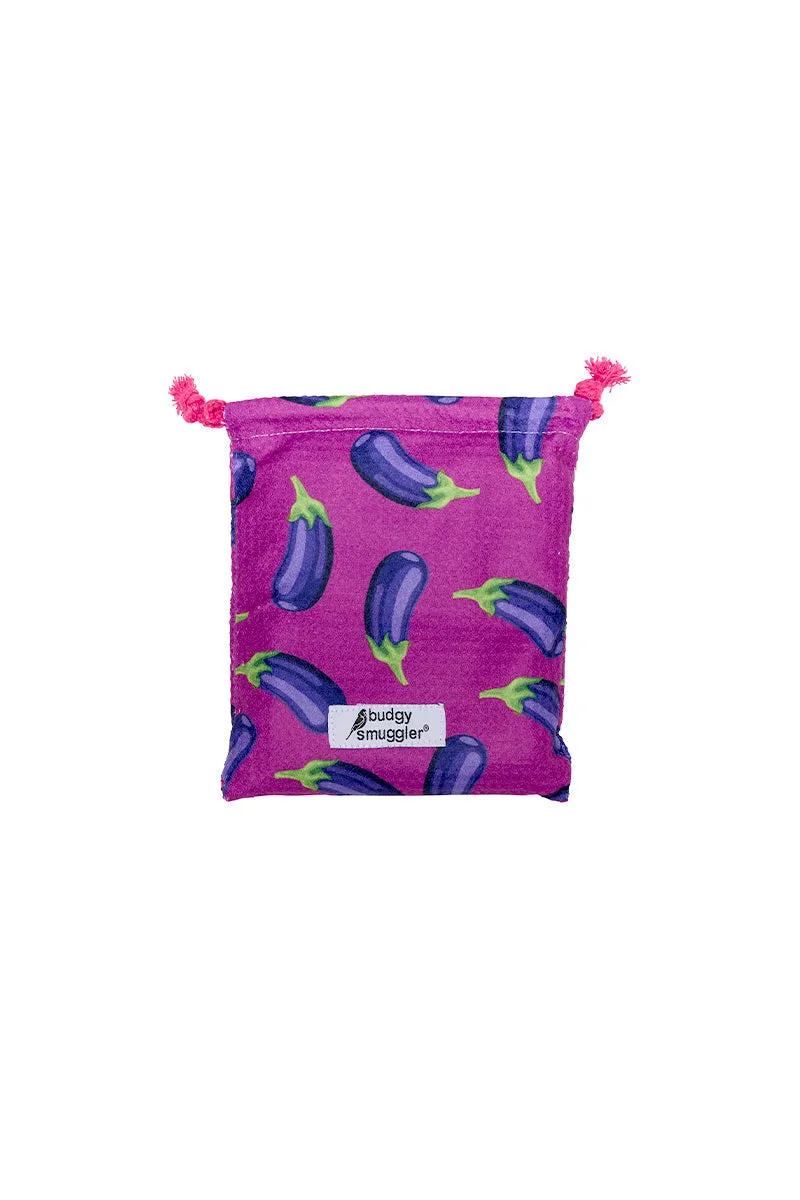 Gym Towel in Obscene Aubergine