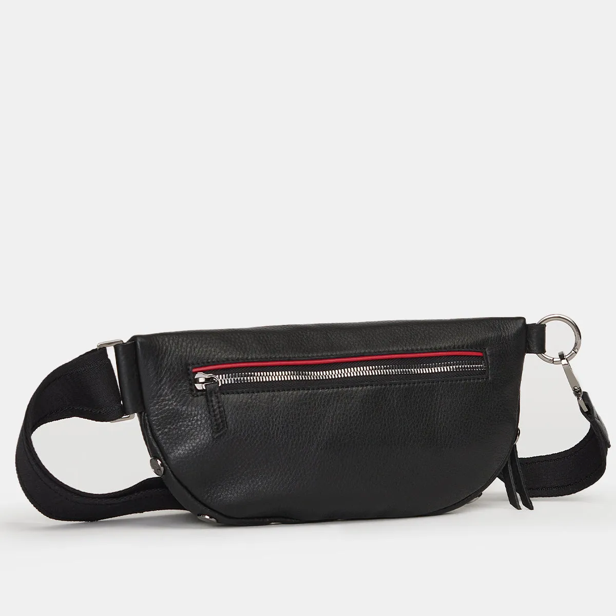 Hammitt Charles Crossbody in Black/Gunmetal