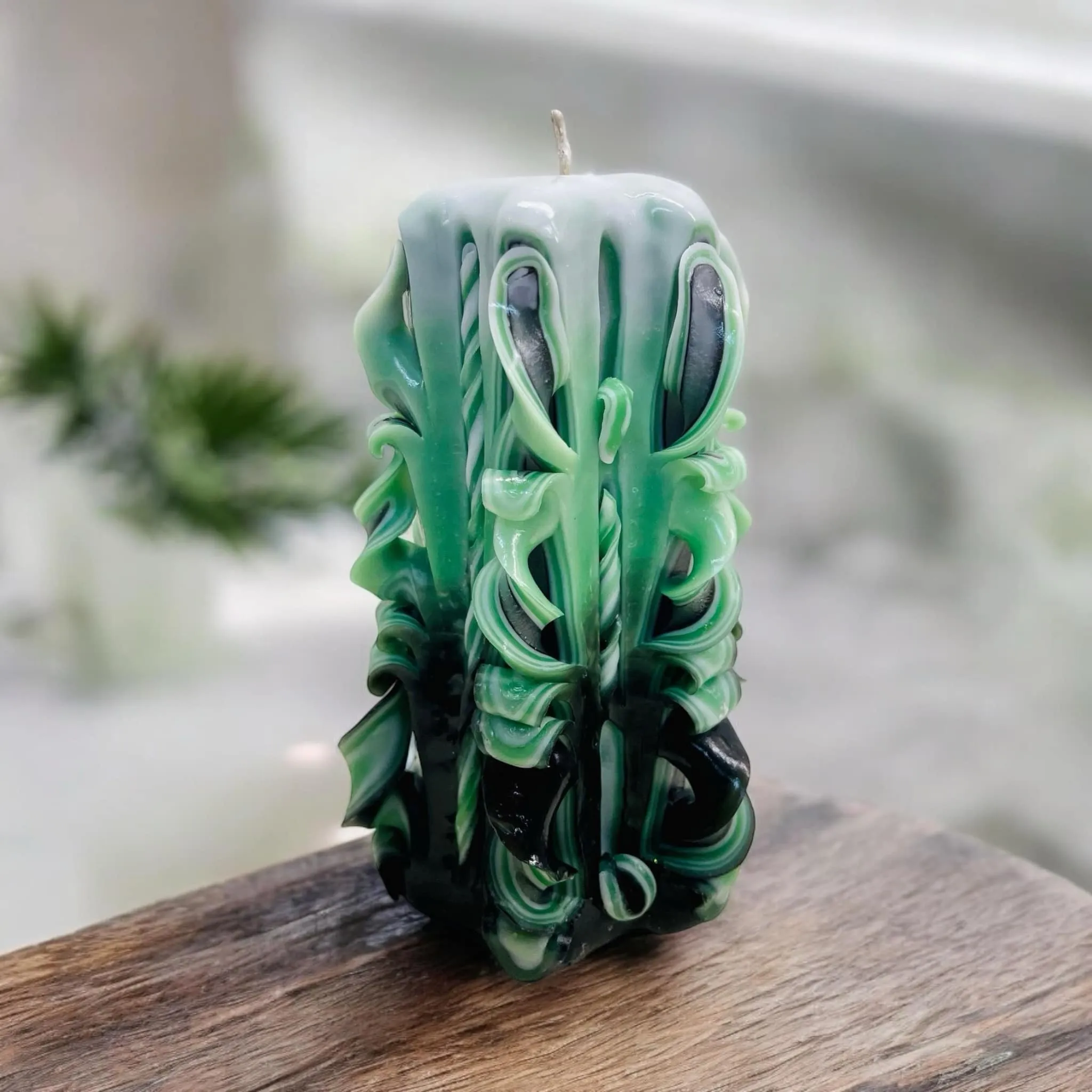 Hand carved candle - Creational  Design