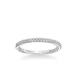 Haven Lyric Collection Classic Diamond Wedding Band