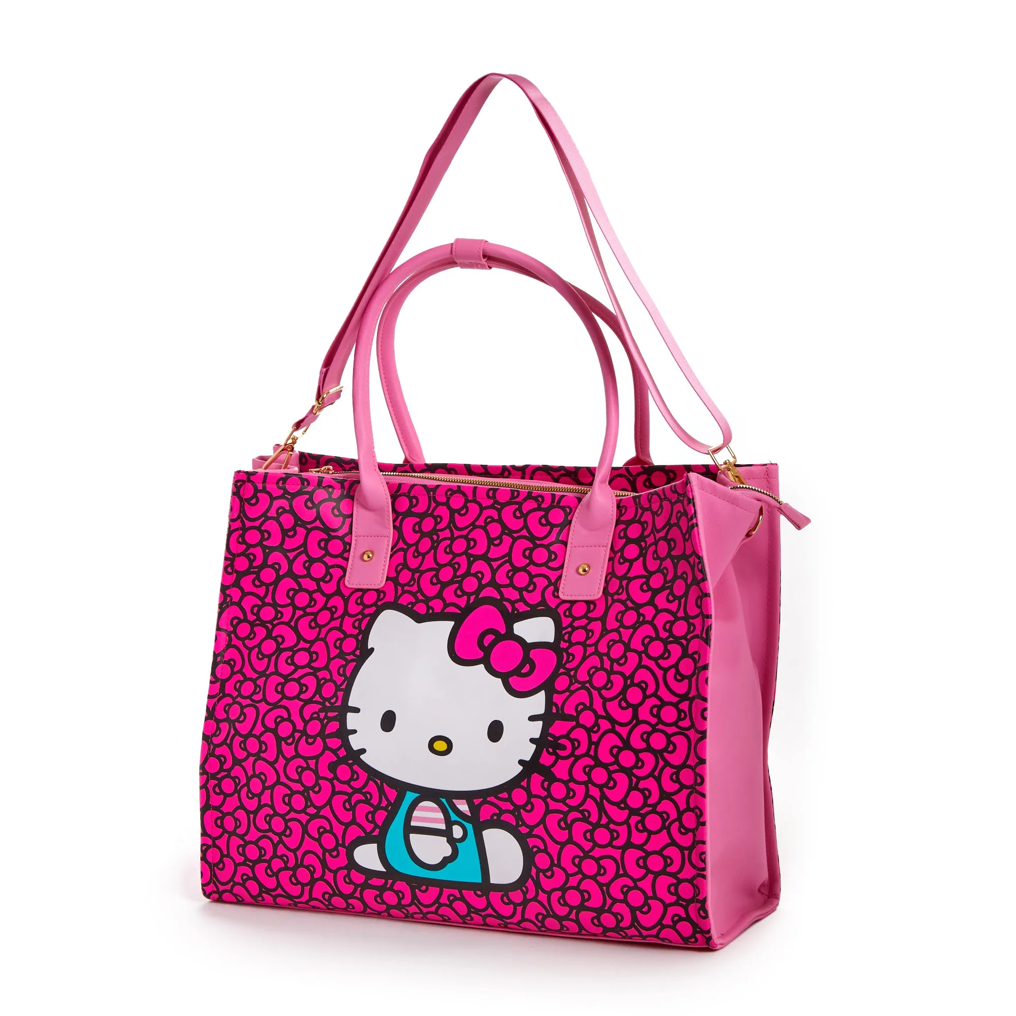 Hello Kitty 3-pc All-Over Print Travel Tote Set