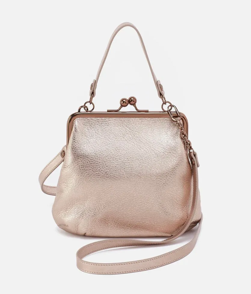 Hobo Alba Crossbody - Pink Gold Metallic