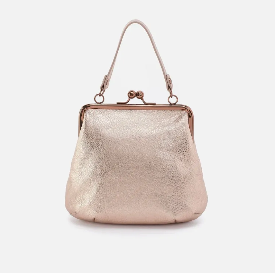 Hobo Alba Crossbody - Pink Gold Metallic