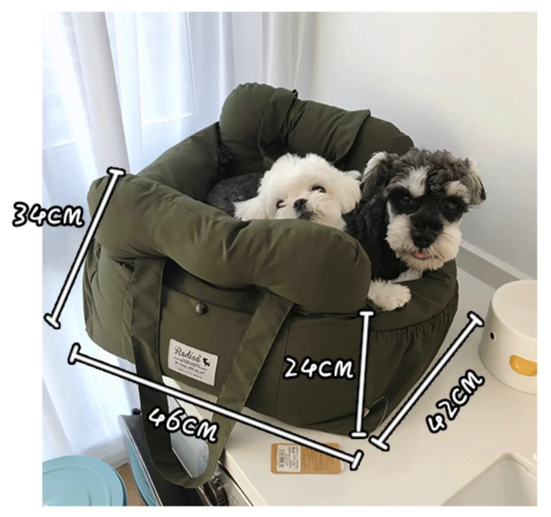 Japanese Brand Light weight Dog Car Seat / Carrier