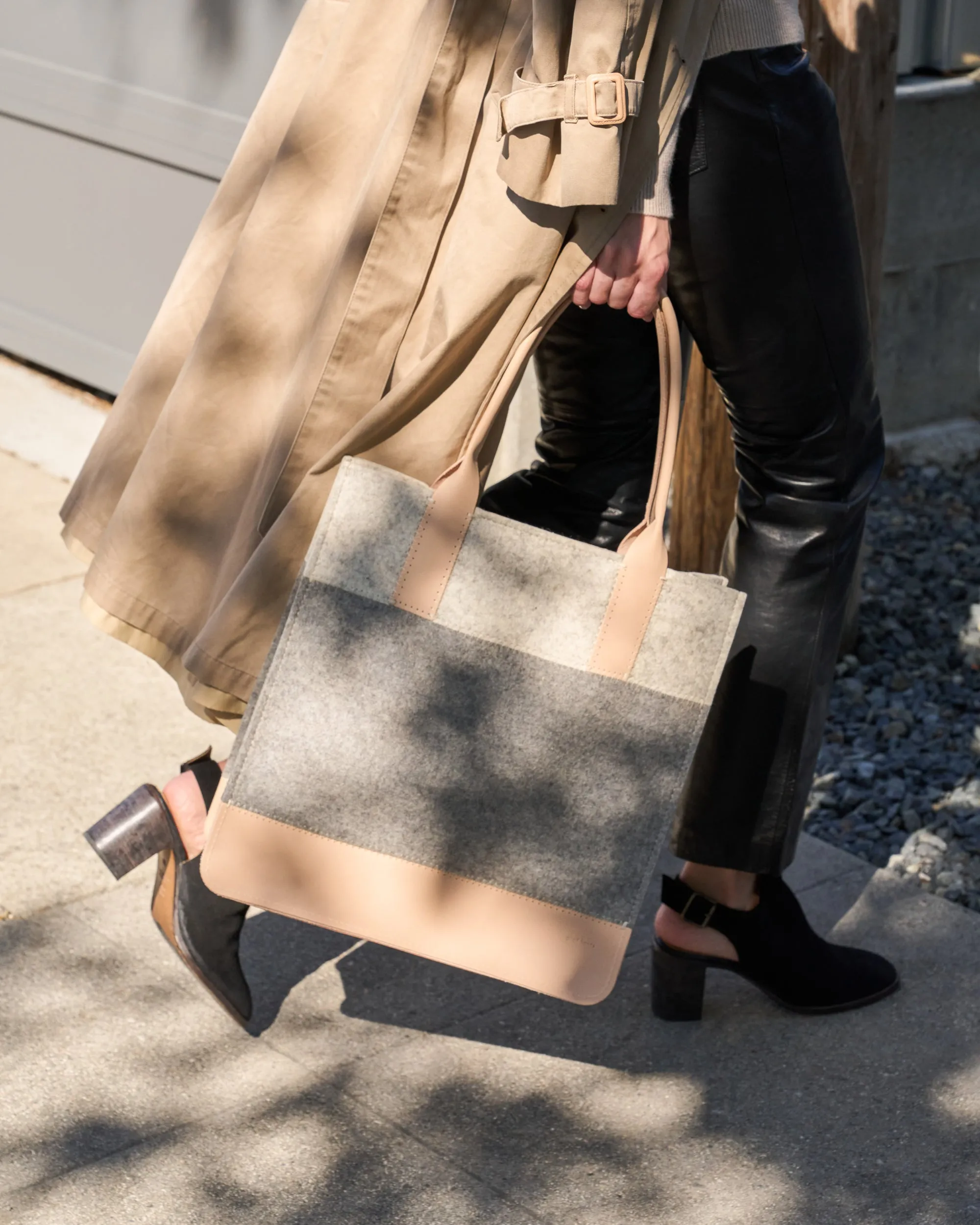 Jaunt Merino Wool Tote