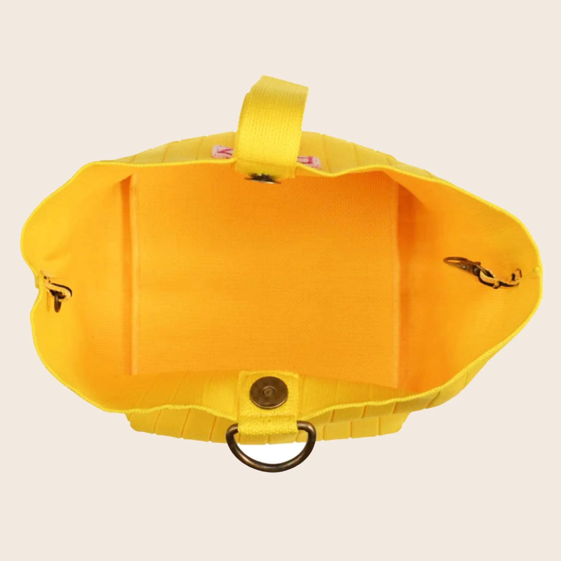 Jude-Mini Bucket Bag-Yellow